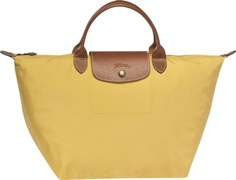 longchamp bolso color curry